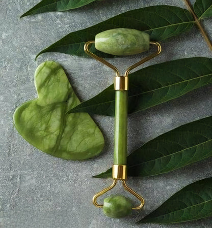 Jade Roller and Gua Sha Set